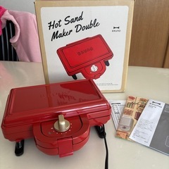 ホットプレート　赤