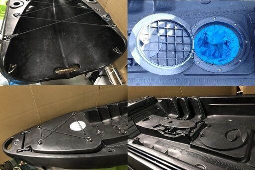 状態良好  SUBURBAN 10.5ft ペダル付きカヤック ディフェンダー ペダル スピード/Defender Pedal Speed プロペラドライブ/専用クーラーボックス付/360回転シート 手渡し希望/自社配送可能（配送エリアについてお問い合わせください）