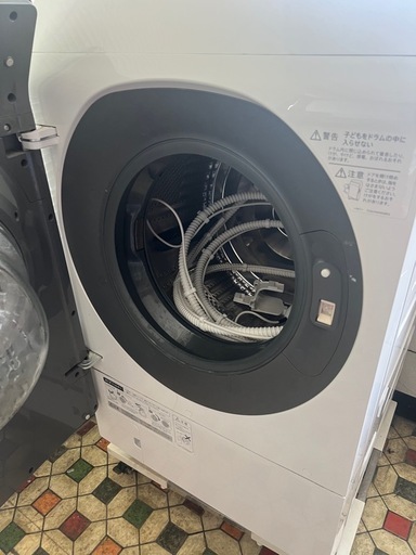 シャープ　全自動洗濯機　ドラム式　