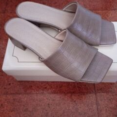 美品👡　サンダル　ミュール　23.5〜24cm　Мの画像