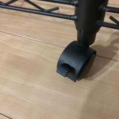 【美品】ルミナス ワードローブ メタルラック ブラウンの画像