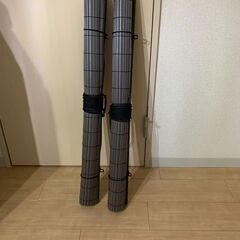 カラーすだれ２個（巻き上げ紐付き）ブラウンの画像