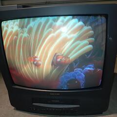 岩手　ブラウン管テレビデオ　ktr-202　動作確認済　ジャンク