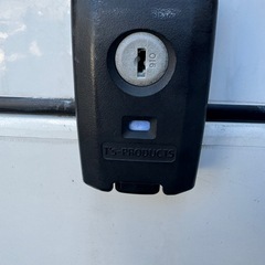 TS-PRODUCTS ホワイト パニアケース　鍵付きの画像