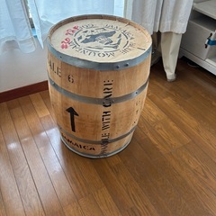 樽　タル　テーブル　インテリア　木製　アンティーク