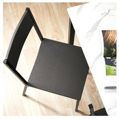 大理石柄　ダイニングテーブル　椅子セット　4/26(土)9:00〜13:00取りに来てくださる方のみの画像