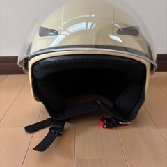 バイク用ジェットヘルメットの画像