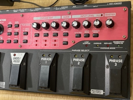 BOSS（ボス）/RC50ギター用エフェクタールーパー／ペダルサンプラー 