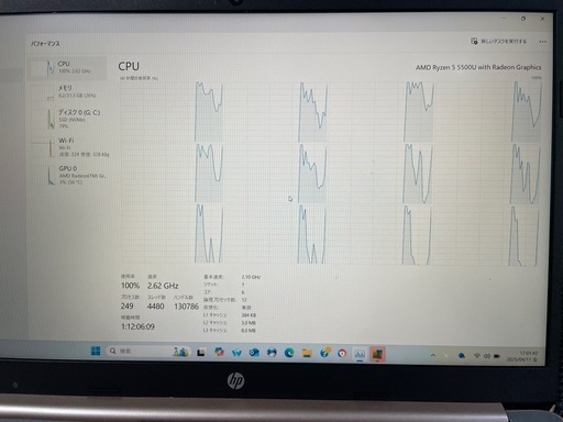 ピンク　ノートパソコン　Ryzen5 Windows11 ハイスペック　