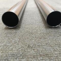 【中古品】アルミパイプ 2本 長さ910mm  直径25mm 厚み1mmの画像