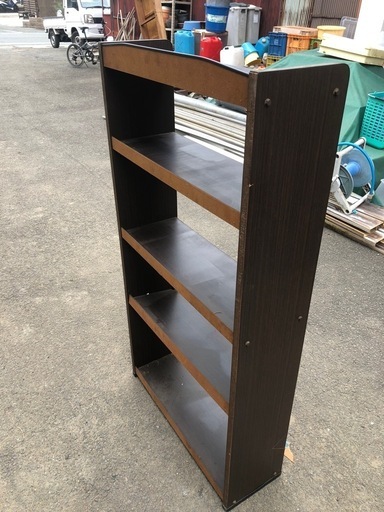 レトロな本棚 ニッシンコロナ 5段 72cm×25cm×高さ136cm (じぇいえむ