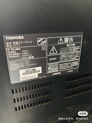 テレビ
