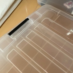 収納　衣装ケース　２個　キャスター付きの画像