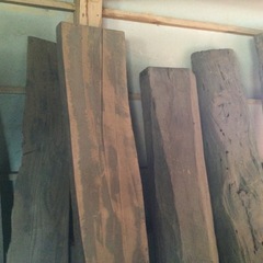 ナラ　　杉　　ケヤキ　　板の画像
