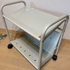 キャスター付きファイルラック(ファイルワゴン)の画像