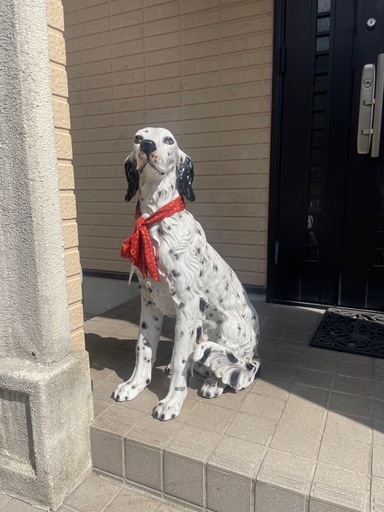 イタリア製犬置物（ダルメシアン） - アンティーク山本商店