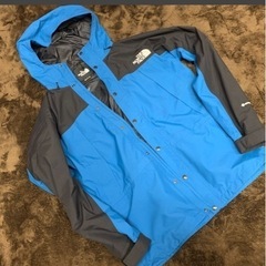ノースフェイス　マウンテンライトジャケット　ブルー　ゴアテックス...