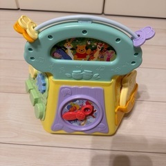 【2点まとめて】くまのプーさん 絵本でおしゃべり! ゆびさき知育 & アンパンマン光るくるコロタワーの画像