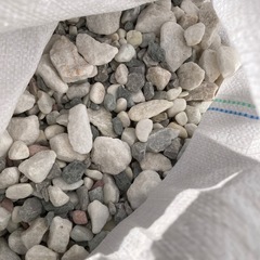 砕石6号【土のう袋入り】｜岡本建材店｜砂利、真砂土、土木資材