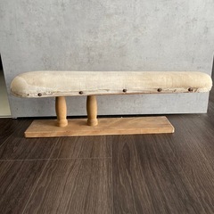  仕上げ馬　アイロン台 袖馬 木製 ビンテージ 古道具 アンティ...