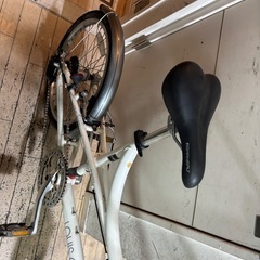 LOUIS GARNEAU MV1 ルイガノの折りたたみ自転車 ホワイト (はる LOUIS GARNEAU MV1 ルイガノの折りたたみ自転車 ホワイト (はる