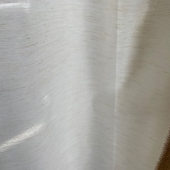 
ベージュカーテン＋レースカーテンセットの画像