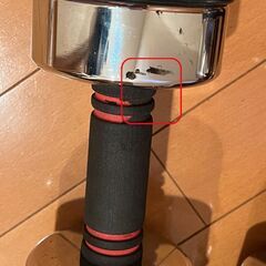 Northdeer ダンベル　10kg 2個セット　镜面の仕上げ クロームメッキ の画像