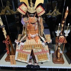 💥新品同様　立派な五月人形です　元箱に保管3箱