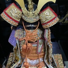 💥新品同様　立派な五月人形です　元箱に保管3箱の画像