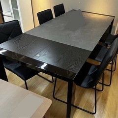 ニトリ ダイニングテーブル 伸長式 セラミック天板 W160/200cm ニトリ ダイニングテーブル 伸長式 セラミック天板 W160/200cm