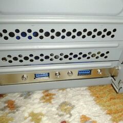 USB 3.0  2ポート増設ケーブル PCIブラケット付き 未使用品の画像