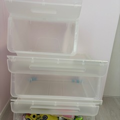 3点セット収納ケース 収納ボックス  の画像