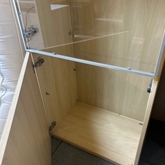 IKEA/イケア　BESTA ベストー 収納コンビネーション クリアガラスの画像