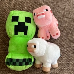 ぬいぐるみ　マインクラフト