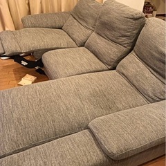ニトリ　3人掛け電動ソファ