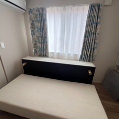 新品　未使用、セミシングルベッド　2つ　値段交渉可