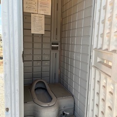【中古 仮設トイレ】和式タイプの画像