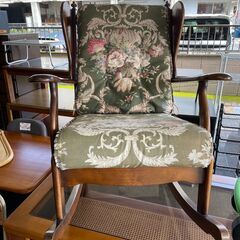 ロッキングチェア　No.2653　カリモク　椅子　定価約10万！　【リサイクルショップどりーむ荒田店】の画像