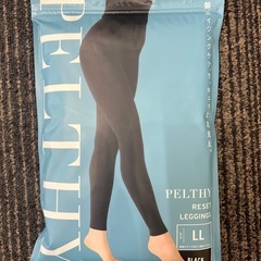 PELTHY 着圧レギンス LL PELTY着圧レギンスLLブラック5足セット