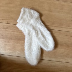 未使用　モコモコ ふわふわ靴下