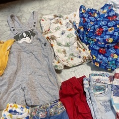 男の子　35点セット　キッズ Tシャツ ズボン　セット 90cm まとめ売りの画像