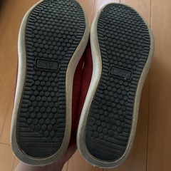 スリッポン スニーカー 靴 シューズ レッド エドウィン の画像