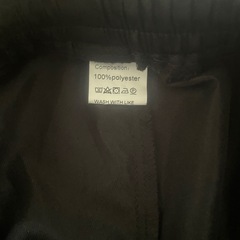 ☆　XL ブラック ワイドバギーパンツの画像