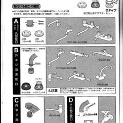 おいしい水飲んでください浄水器　の画像