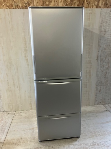 J144⭐️SHARP 2018年製350L 両面開き3ドアノンフロン冷凍 J144⭐️SHARP 2018年製350L 両面開き3ドアノンフロン冷凍