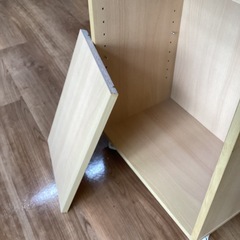 引き出し付きカラーボックス【町田市再生家具】0421の画像