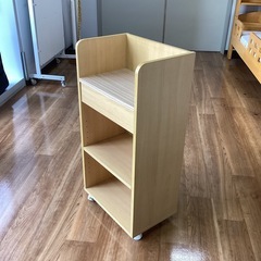 引き出し付きカラーボックス【町田市再生家具】0421の画像
