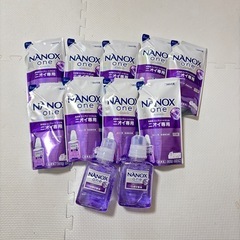洗濯洗剤　ナノックスワン　ニオイ専用