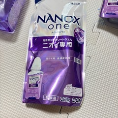 洗濯洗剤　ナノックスワン　ニオイ専用の画像