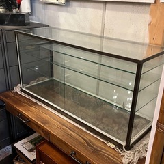 【武蔵小山店】 ガラスショーケース ショーケース ディスプレイケース コレクションケース ガラス 棚 飾り棚 ディスプレイ の画像